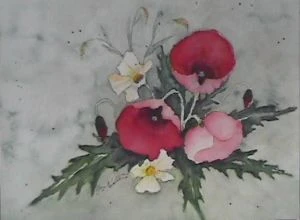 Roter Klatschmohn trifft Margarite
